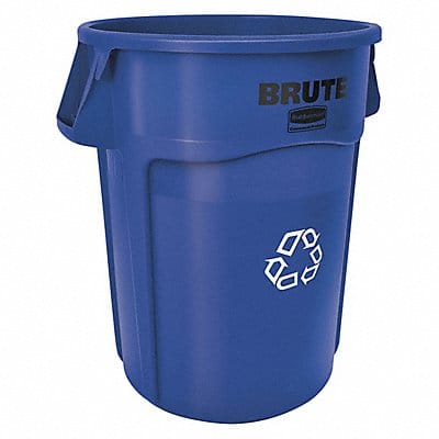 Recycling Receptacle Blue 44 gal.