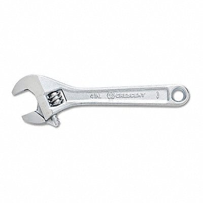 Adjustable Wrench 10 Chrome Carded