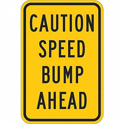 Speed Bump Traffic Sign 24 x 18