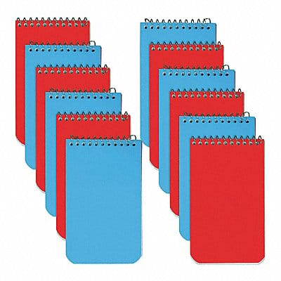 Memo Notebooks 60 Sheets 3 x 5 PK12