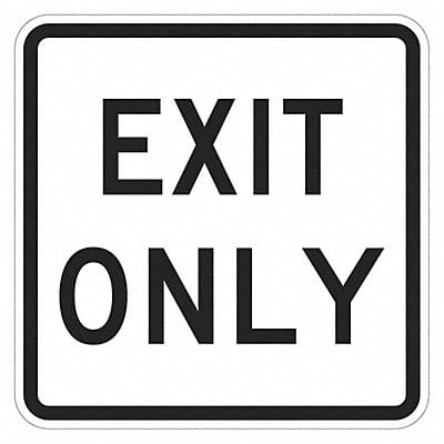 Exit Sign For Parking Lots 18 x 18