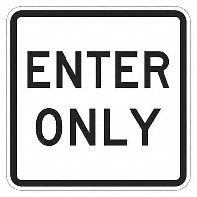 Enter Sign For Parking Lots 18 x 18