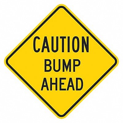 Bump Traffic Sign 18 x 18