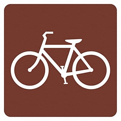 Bicycle Traffic Sign 18 x 18