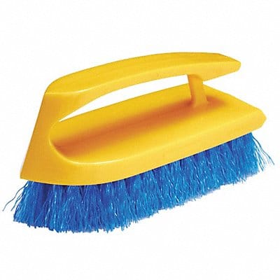 Scrub Brush Iron Handle Cobalt 6