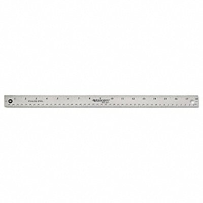 Ruler Stainless Steel 18