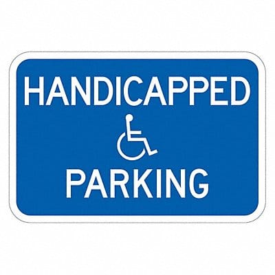 ADA Handicapped Parking Sign 12 x 18