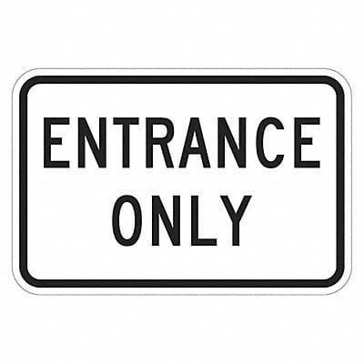 Enter Sign For Parking Lots 12 x 18