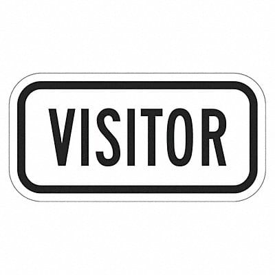 Visitor Parking Sign 6 x 12