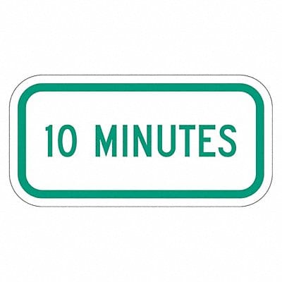 Time Limit Parking Sign 6 x 12