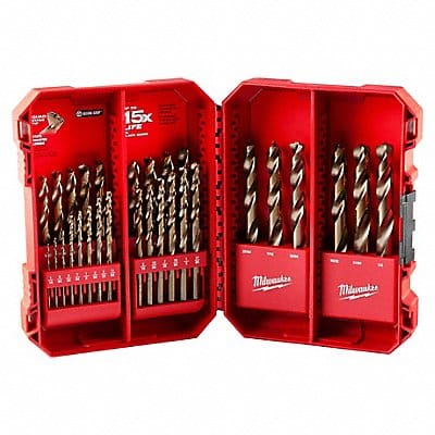 Milwaukee 29 pcs. Cobalt Red Helix Kit