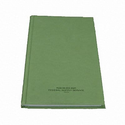 Military Log/Record Book 192 Sheets