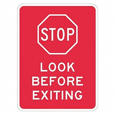 Driver Safty Remind Traffic Sign 18x12in