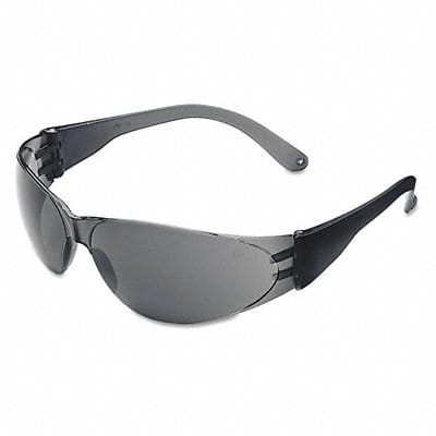 Safety Glasses Black Frame Gray Lens