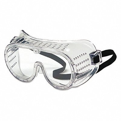 Goggles Safety w/Elastic Strap Clear