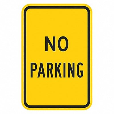 No Parking Sign 18 x 12