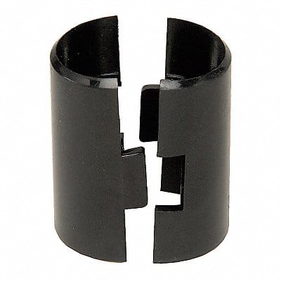 Split Sleeve 1inHx1inW Black Plastic PK4