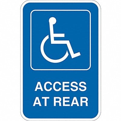 ADA Handicapped Parking Sign 18 x 12