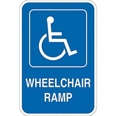 ADA Handicapped Parking Sign 18 x 12