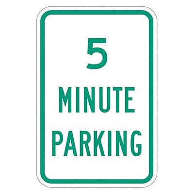 Time Limit Parking Sign 18 x 12