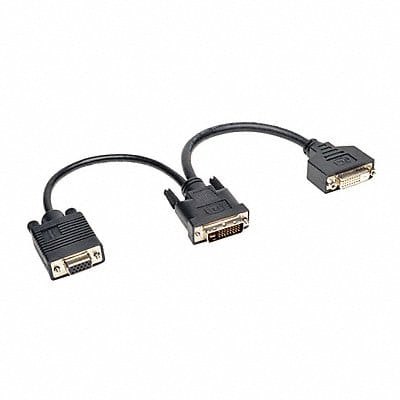 DVI Cable Y Split VGA DVI-D HD15 6