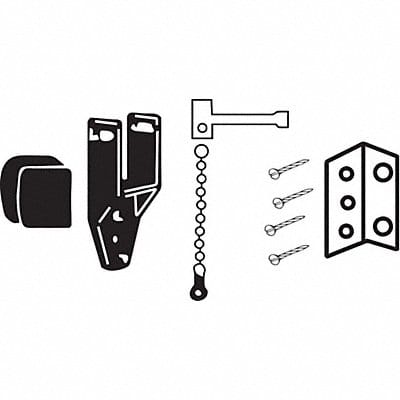 Auxiliary Lock Night Latch Plastic