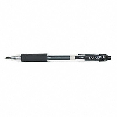 Sarasa Gel Pen Black Fine PK12