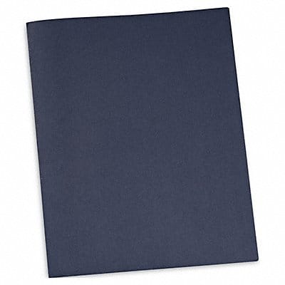 Portfolio 2 Pocket 11x8.5 Dark Blue PK25