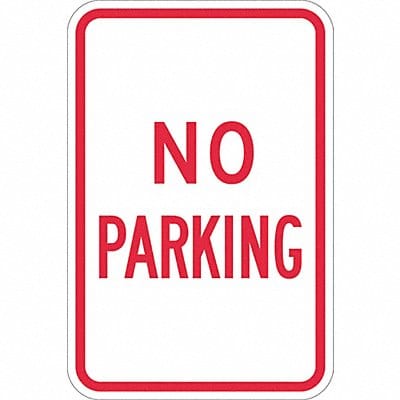 No Parking Parking Sign 18 x 12