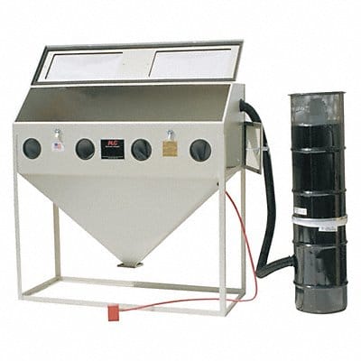 Abrasive Blast Cabinet Siphon Feed Type