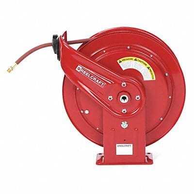 Spring Return Hose Reel 1/2 MNPT 75 ft