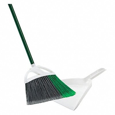 Angle Broom w/Snap-On Dustpan PK4