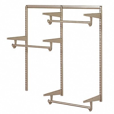 Closet Hardware Kit Steel 800 lb.