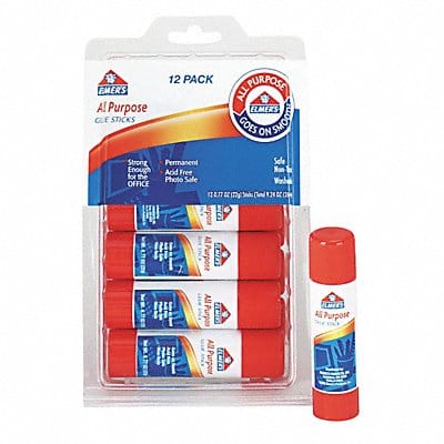 Glue 0.77 oz Stick Container PK12