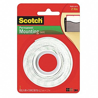 Mounting Tape 0.5 x 75 in.