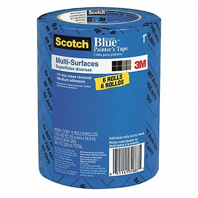 Painters Masking Tape 1 in Blue PK6