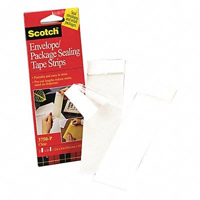 Sealing Tape Strips 2 x 6 in PK50