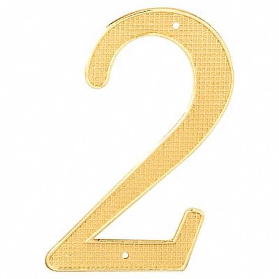 Number Sign Overall 4 H x 2 W PK2