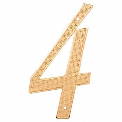 Number Sign Overall 4 H x 2 W PK2