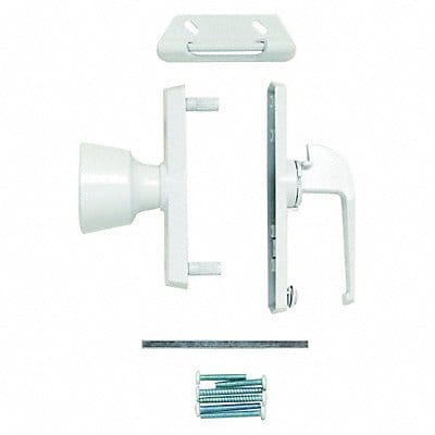 Universal Knob Latch White