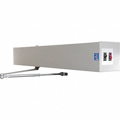 Door Closer Interior and Exterior Silver