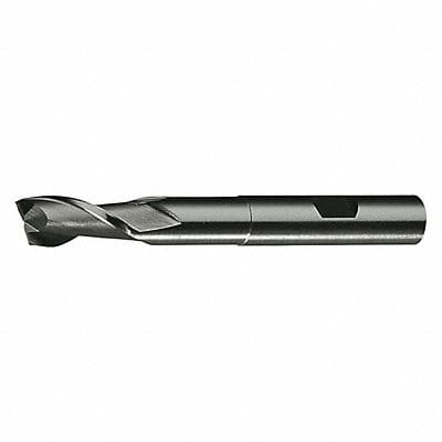 Sq. End Mill Single End HSS 1/4