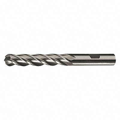 Ball End Mill Single End 5/8 HSS