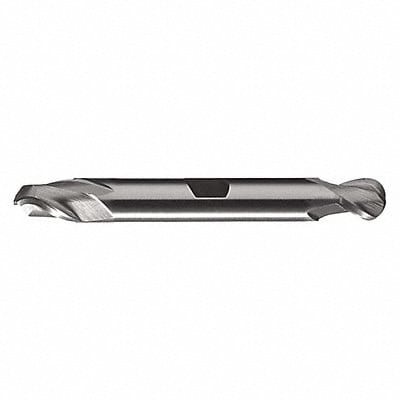 Ball End Mill Double End 1/4 HSS