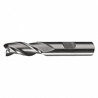 Sq. End Mill Single End HSS 1/2