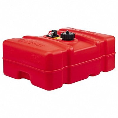 Portable Fuel Tank Red 12 gal Plastic