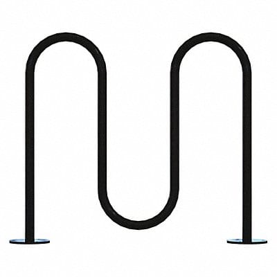 Bike Rack Black 36 H 39 L Steel