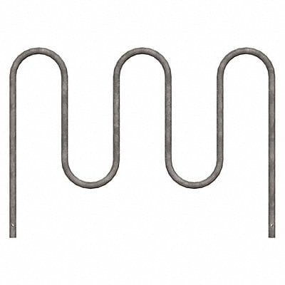 Bike Rack Silver 36 H 64 L Steel