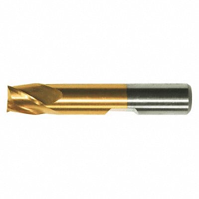 Sq. End Mill Single End Pow Met 1/8