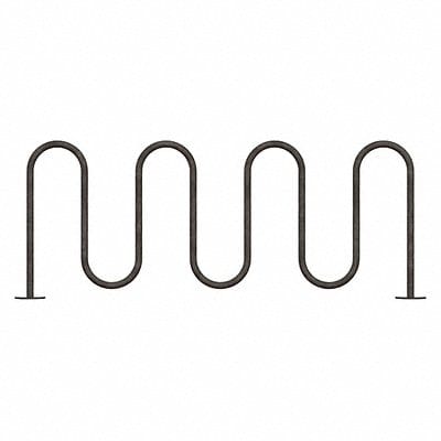 Bike Rack Silver 36 H 89 L Steel